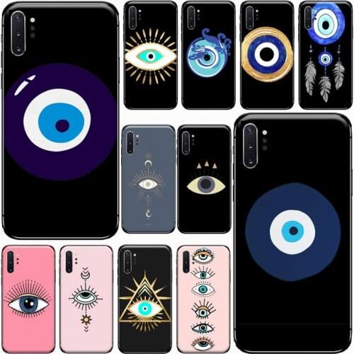 Evil Eye Third Eye Phone Cases For Samsung Galaxy S8 S9 S10 Plus S10E Note 3 4 5 6 7 8 9 10 Pro Lite cover