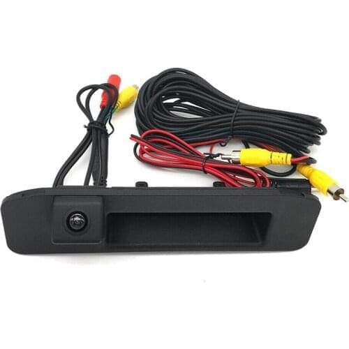 Novel-Trunk Handle Rear View Camera for Mercedes Benz W176 W166 X166 W167 X156 X253 C117 X117 X204 W/Trajectory Tracks Line