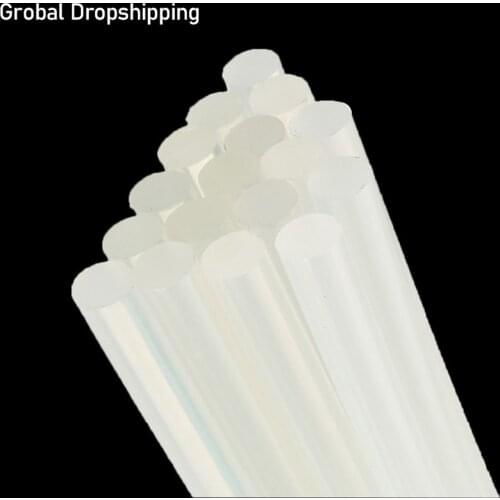 JimBon 50/20/10Pcs 11mm*200mm Hot Melt Glue Sticks For Glue Gun Craft Phone Case Album Repair Accessories Adhesive 11mm Stick
