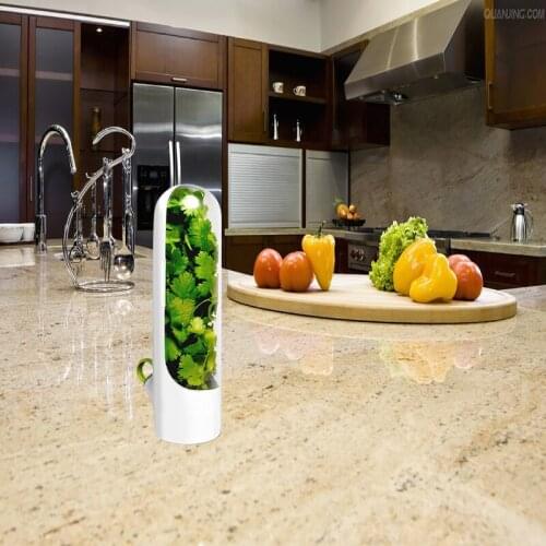 Kitchen Storage Vanilla Fresh-Keeping Cup Portable Vegetables Fresh-Keeping Box Home Fresh-Keeping Box Vanilla Fresh-Keeping Box