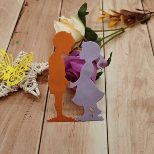 Lovers Metal Cutting Dies for DIY Scrapbooking Album Paper Cards Decorative Crafts Embossing Die Cuts
