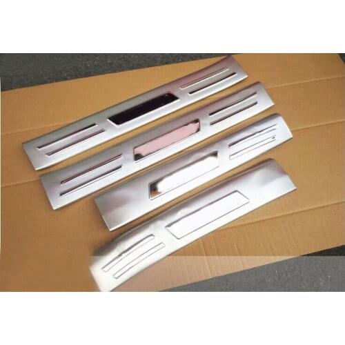 Nner door sill strip built-in stainless steel Threshold strip interior decoration strip for Mazda 6 ATENZA 2013-15