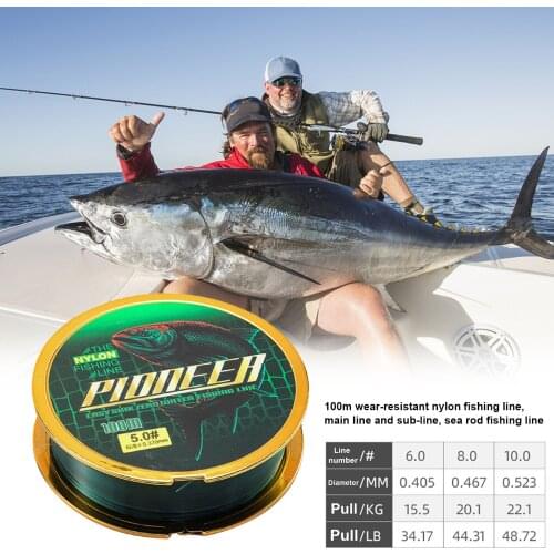 High Quality100M Fishing Wire 328ft Hanging Fishing Line Wire Fishing Line Bass Carp Fish Fishing Accessories 2021 Hot Sale