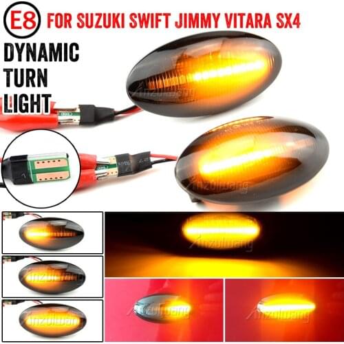 LED Dynamic Side Marker Light Signal Blinker for Suzuki Grand Vitara Swift MZ EZ FZ Jimny Splas APV Arena Alto SX4 S-Cross XL7