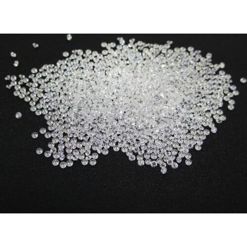 100/500pcs 2mm AAA Grade White Loose Cubic Zirconia Stone Round Cut Zircon Stone For Jewelry Clothes DIY Decoration Gem