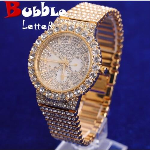 Men’s Watch Glow In Dark Waterproof Hip Hop Jewelry