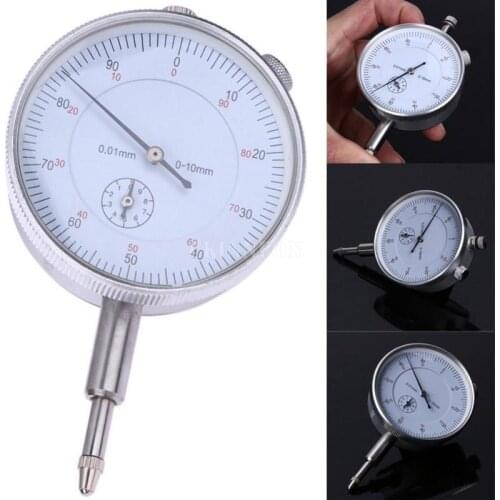 DHL 30PCS Precision Tool 0.01mm Accuracy Measurement Instrument Round Dial Indicator Gauge Vertical Contact Analysis