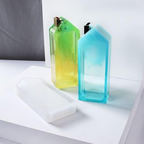 DIY Piggy Banks Crystal Epoxy Mold For Handmade Chimney Magnet Creative Gift Box Silicone Resin Mould Making Tools