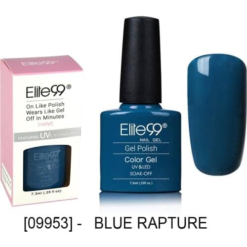 Elite99 Gel Varnish with box Soak Off UV LED Gel Nail Polish Base Coat Top Color Gel Nail Polish UV Nail Gel Manicure UV led Gel