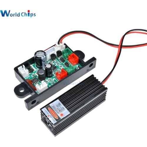 Focusable 150mW 650nm 655nm 660nm Red Laser Module Diode with DC 12V TTL