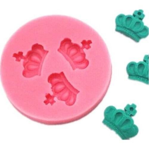 Imperial crown Sugar craft Cake fondant molds wholesale chocolate silicon mold fondant Cake decoration mold