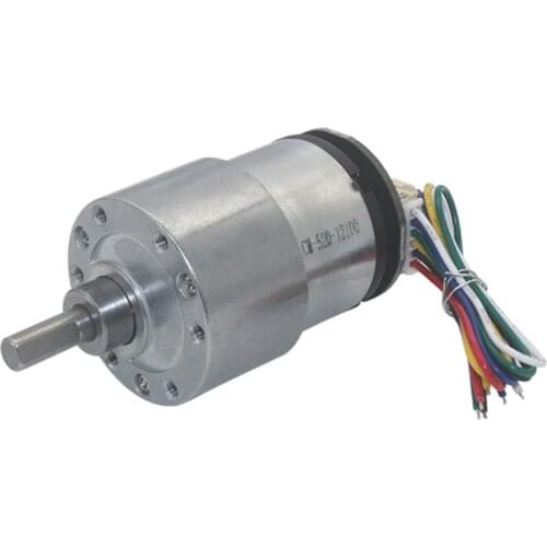JGB37-520 12V Electric Micro DC Geared Motor DIY dc Motor Smart Car Gear Motor With Encoder