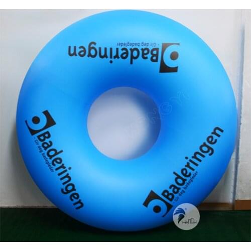 Custom Variety Sizes Summer Popular Giant PVC Inflatable Swimming Ring
