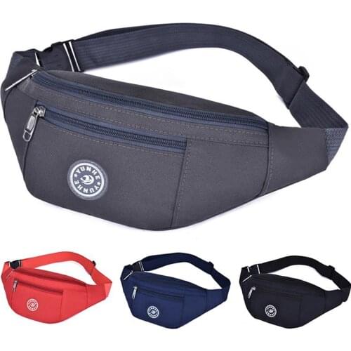 Chest bag Nylon Waist Bag Women Belt Bag Men Fashion Colorful Bum Bag Travel Purse Phone Pouch Pocket hip bag