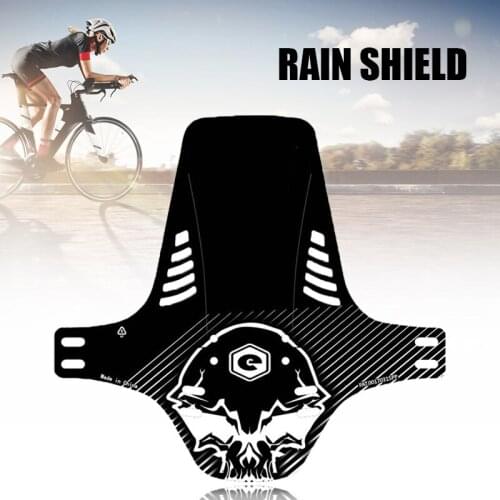 New Mountain Bike Mudguard High Strength Pp Easy To Install Colorful Wearable Anti Corrosion Front Rear Mudguards With Ties