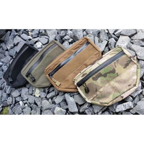New Outdoor Tactical Armor Carrier Drop Pouch Vest Belly Bag Military Molle Waist Pouch Dump Storage bag