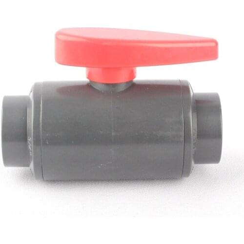 NuoNuoWell ANSI 3/4"(26.7mm) Inner Diameter Plastic Ball Valve US Standard PVC Ball Valve Garden Irrigation Hose Fittings