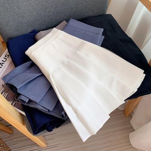 SEDUTMO Summer Slim Pleated Skirts Women Cute Sweet Girls High Waist Casual Spring Lolita Kawaii Sexy Skirt ED1577