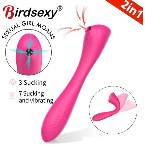 Wireless Remote Control Panties Vibrator U-Shaped Sucking Vibrators Adult Sex Toys Vagina Clitoris Stimulator Female Masturbator
