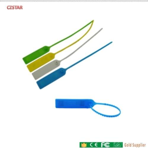 Customized cable tie smart tag 860-960MHZ ABS Nylon Alien H3 uhf RFID cable tie tag zip tag seal rfid zip tie tag read write