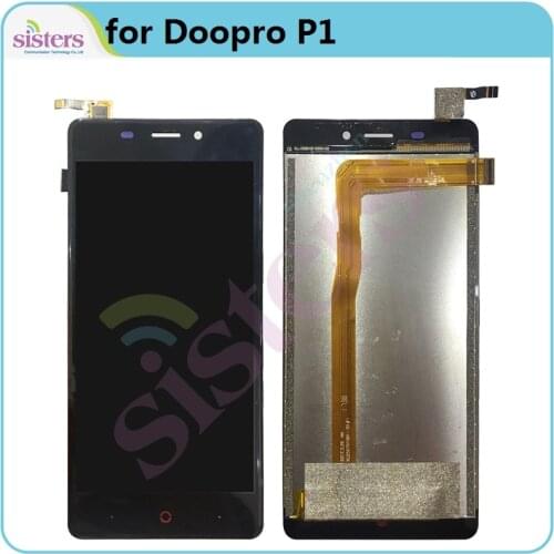 LCD Screen For Doopro P1 LCD Display with Touch Screen Digitizer For Doopro P1 Screen Assembly Phone Parts Replacement Test Top