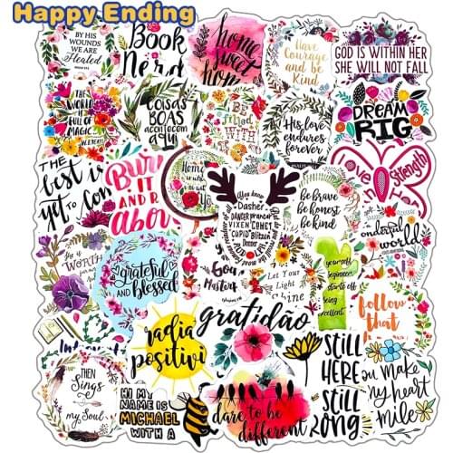 50 PCS Pop Style Cartoon Interesting Buzzword Stickers For Laptop Luggage Motorcycle Phone Skateboard Toys Car Anime Pegatinas