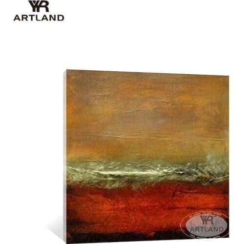 Nordic style abstract picture Handmade oil painting on canvas color line poster for home decor living room bedroom no framed