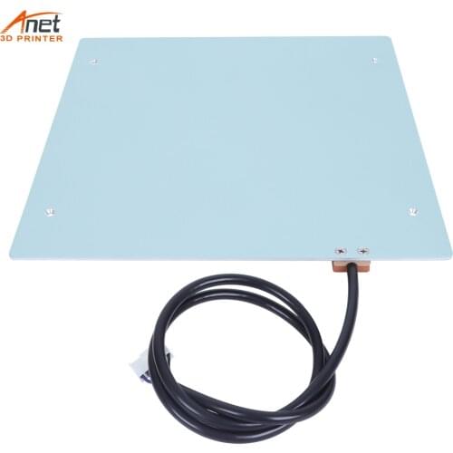 Anet Aluminum MK3 300*300*3mm 12V Hot bed Heatbed Table Printing Platform For Anet 3D Printer Anet ET5 for Drop shipping