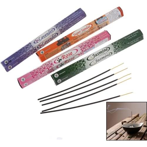 Fragrances Incense Sticks One Small Box Indian White Sage Sandwood Pure Natural Handmade Sticks Aromatherapy Incense Tibetan