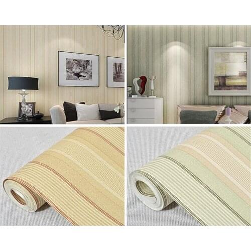 Beibehang Modern Luxury European Striped Damask Wall paper Walls Bedroom Living room Embossed wallpaper Rolls papier peint