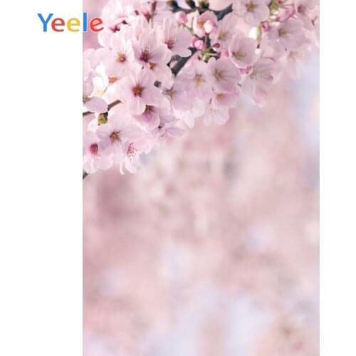 Bokeh Flower Backdrop Newborn Baby Shower Children Birthday Party Portrait Custom Vinyl Photography Background For Photo Studio