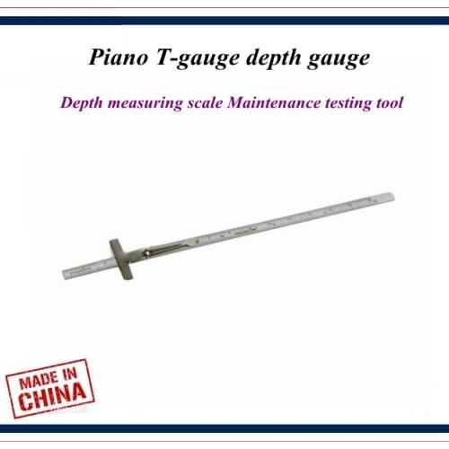 Piano tuning tools accessories - Piano T-gauge depth gauge , Depth measuring scale Maintenance testing tool - Piano parts