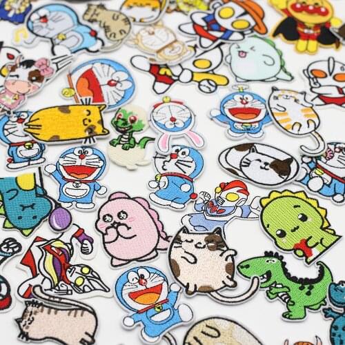 Cute Animal Cartoon Animation Patch Clothing Ironing Embroidery Sewing Patch Sewing Fabric Badge DIY Clothing Accessories