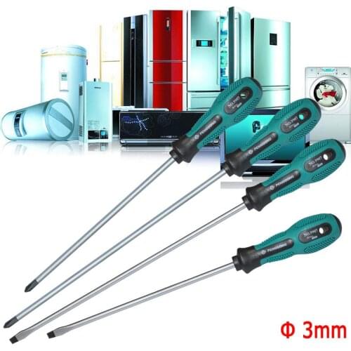 3mm Dia Multipurpose Electrician Insulated Handle Screwdriver Screw Driver