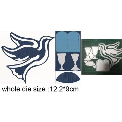 Holy Lamp Bird Dies New 2021 Metal Cutting Dies for DIY Scrapbooking Paper and Card Making Decorative Embossing Dies Craft dies