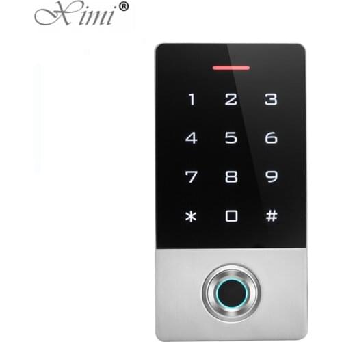 New!!!IP68 Waterproof Fingerprint Access Control System RFID Wiegand 26 Fingerprint Reader Standalone Door Access Control