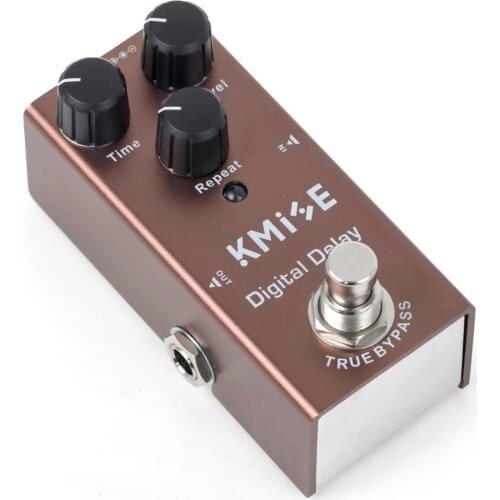 Kmise Guitar Effects Pedal Digital Delay Mini Single True Bypass DC 9V