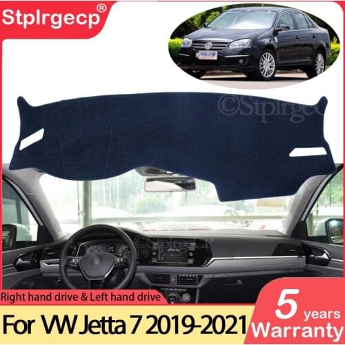 For Volkswagen VW Jetta 7 A7 MK7 2019 2020 2021 Anti-Slip Mat Dashboard Cover Pad Sunshade Dashmat Protect Dash Car Accessories
