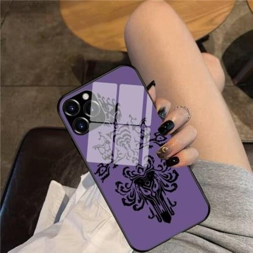 Haunted Mansion Phone Case Glass Phone Case For iphone 12 11 Pro Max XS XR X 8 7 Plus SE2 Case