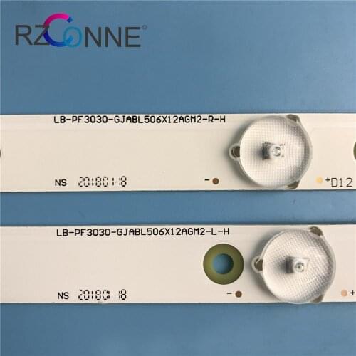 LED Backlight strip 12 lamp For 50PUH6400 50PUF6061 LB-PF3030-GJD2P5500612AG82 50AH42R 50AH42L CL-2K15-D2P5-500-D612-V1 R L