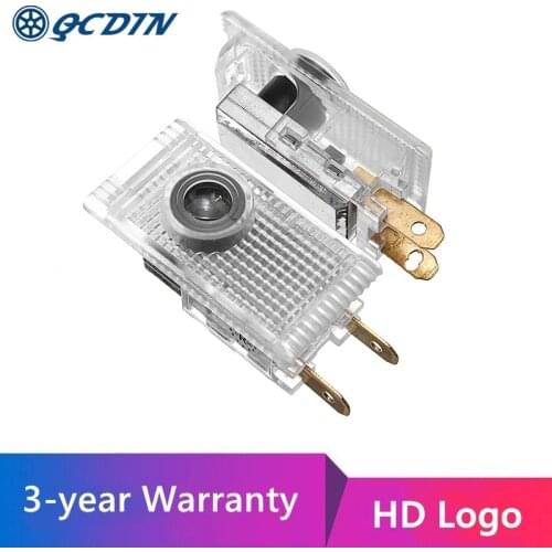 QCDIN for HOLDEN HD LED Car Logo Door Projector Light Welcome Ghost Shadow Light for HOLDEN HSV Commodeore Captiva
