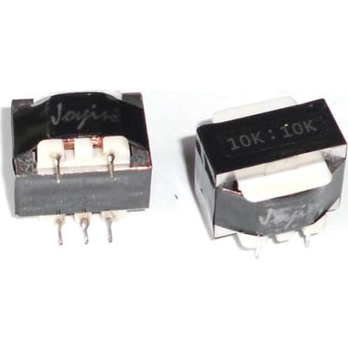 R3 Jiayin 10K:10K permalloy audio transformer pre input cattle single end turn to balance signal isolation