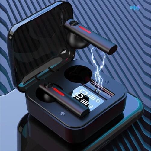 New Bluetooth Earphones T13 Wireless Headphones LED TWS with Microphone Earphones Noise Cancel Headsets Earbuds for IOS Android