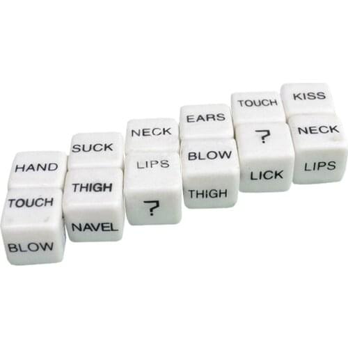 Pack Of 2 Novelty Funny Adult Love Humour Sexy Romance Erotic Dice Pipe Toys Dart Dart Equipment Set Board Set Game