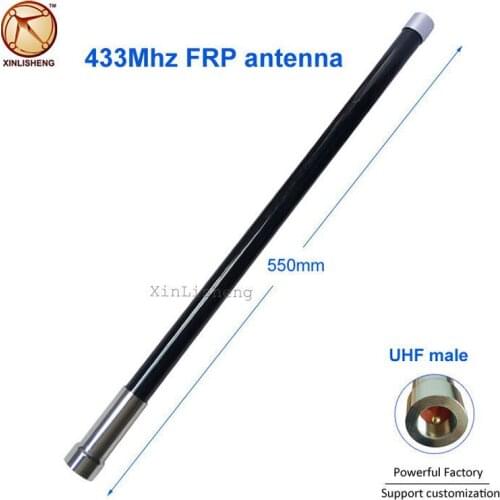 Supplier Outdoor Omni Directional Strong Magnetic Base 433Mhz Fiber glass Antenna 15dBi