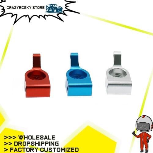 RCAWD Alloy Rear Hub Carrier 2PCS For Rc Hobby Model Car 1:16 Hq731 Hq732 Hq733 Hq734 Buggy Big Foot Truck Rally Car Hop-up Part