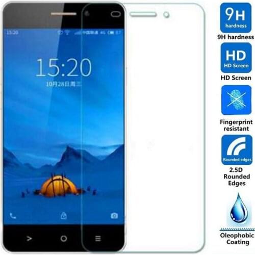 10pcs/lot Full Glue Tempered Glass Original 9H High Quality Protective Film Screen Protector for Highscreen Power Five Evo