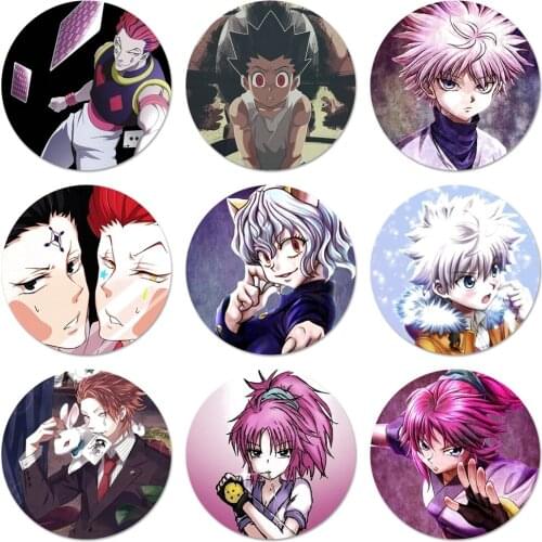 58mm Hunter Hunter Gon hisoka Badge Brooch Pin Accessories For Clothes Backpack Decoration gift