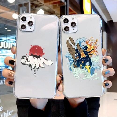 Avatar The Last Airbender Appa Phone Case For Samsung Galaxy Note 4 8 9 10 20 S8 S9 S10 S10E S20 Plus UITRA Ultra transparent