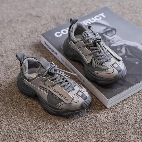 Children Boys Sports Shoes Fashion Casual Kids Sneaker 2021 Spring And Autumn New Girls Outdoor Breathable Running Shoes XZ116